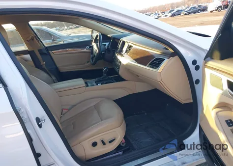 2016 Hyundai Genesis 3.8 из США, поврежденный, VIN KMHGN4JE3GU140477